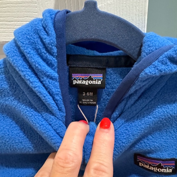 Patagonia Baby Micro D snap jacket size 3-6 months - Picture 3 of 8